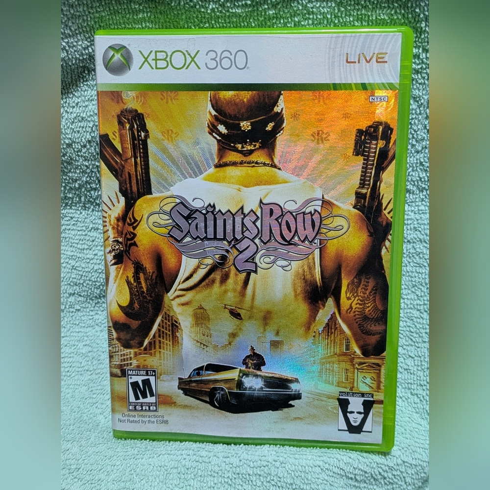 SAINTS ROW 2 | Xbox 360 | Game In Box No Manual | Near Mint
